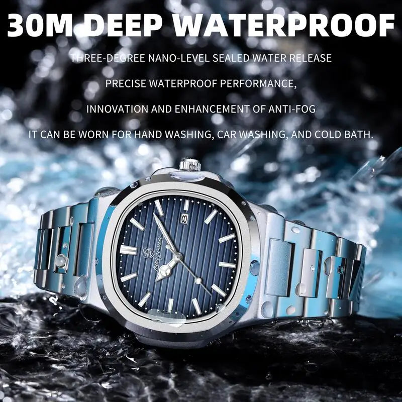Luxury Men's Quartz Watch (Waterproof)